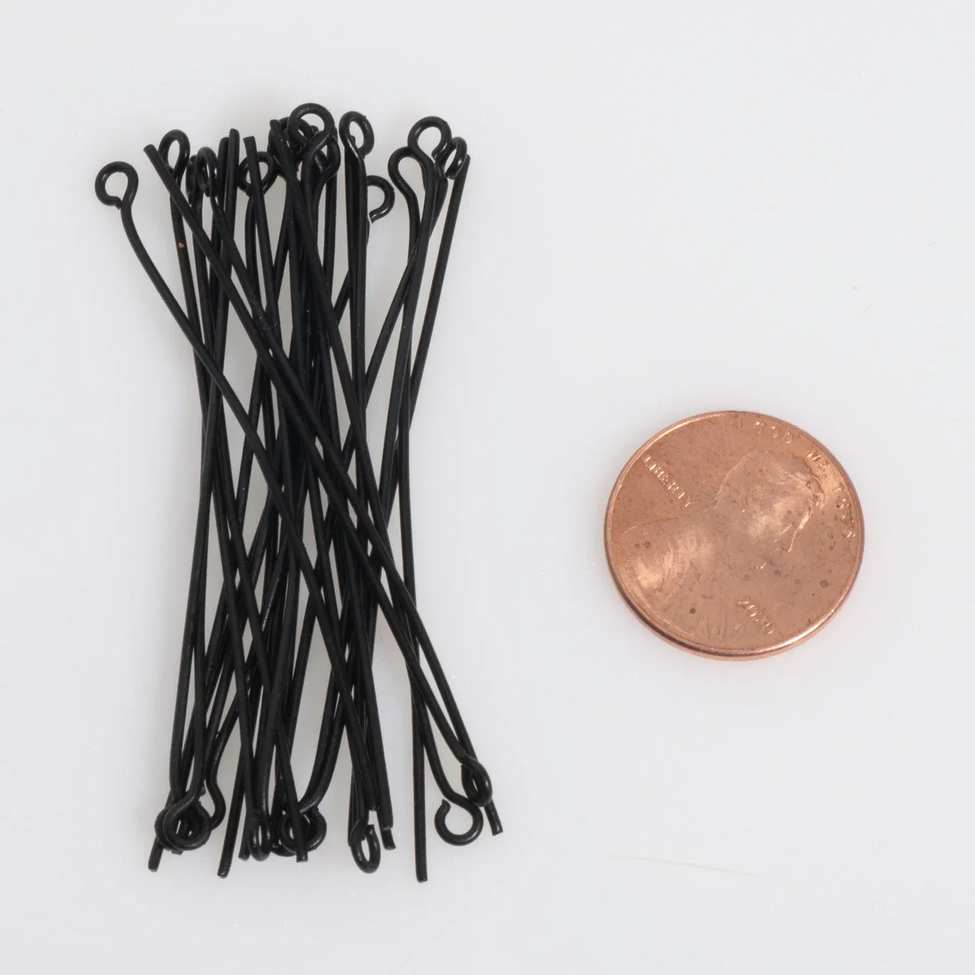 2 Inch Eye Pin - 20 Gauge Wire available in Multiple Colors made from Brass sold Individually - E/P2