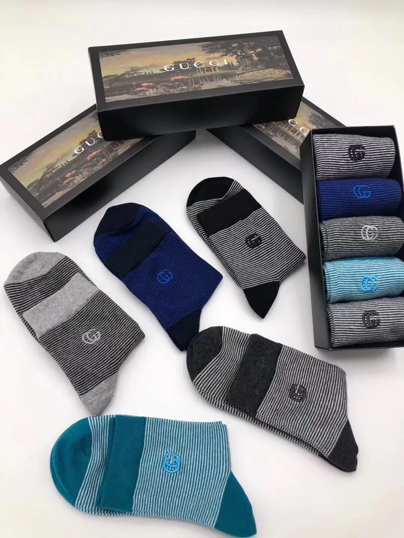 5 in 1 Design Unique Colored Socks