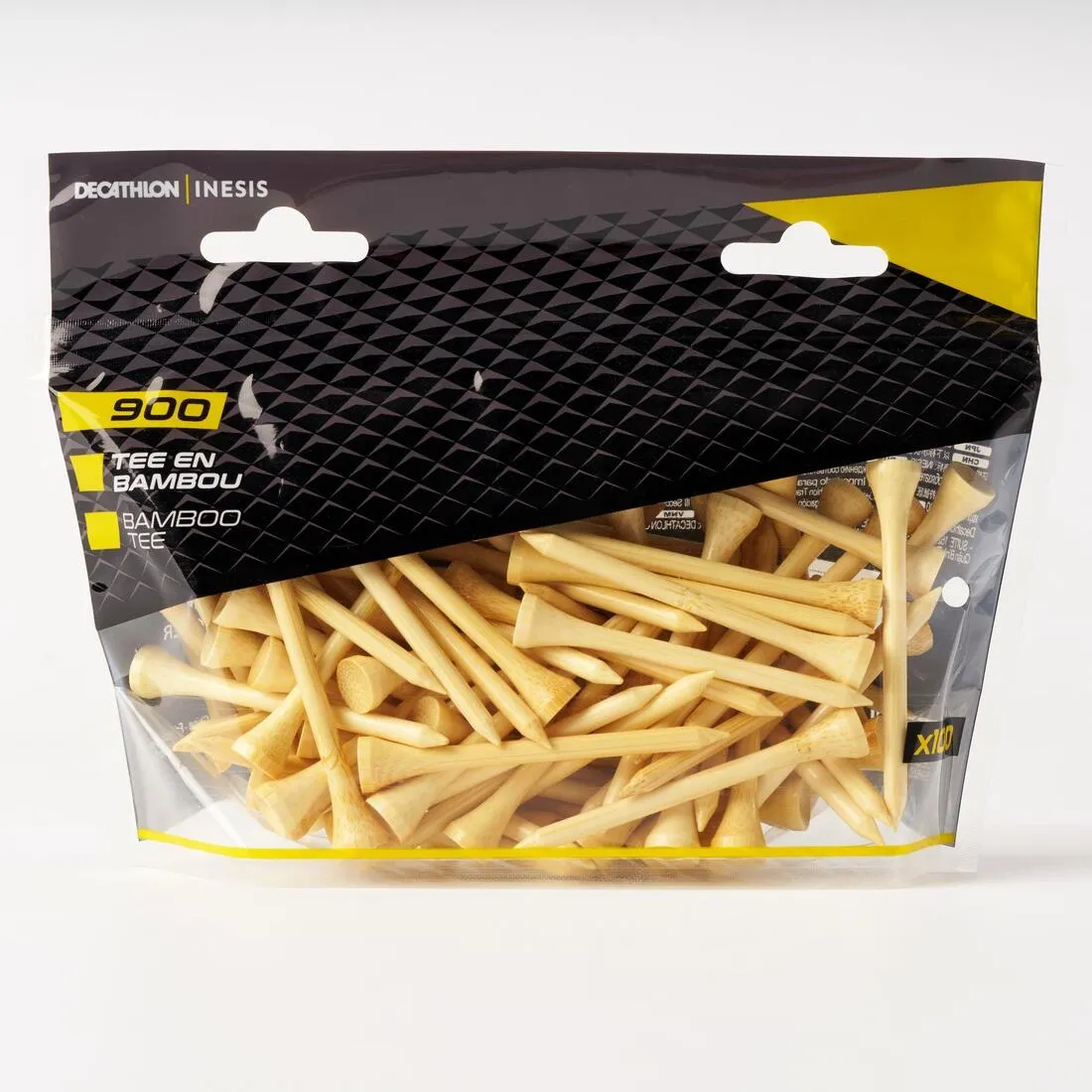 900 Golf Bamboo Tees 70mm 100-Pack
