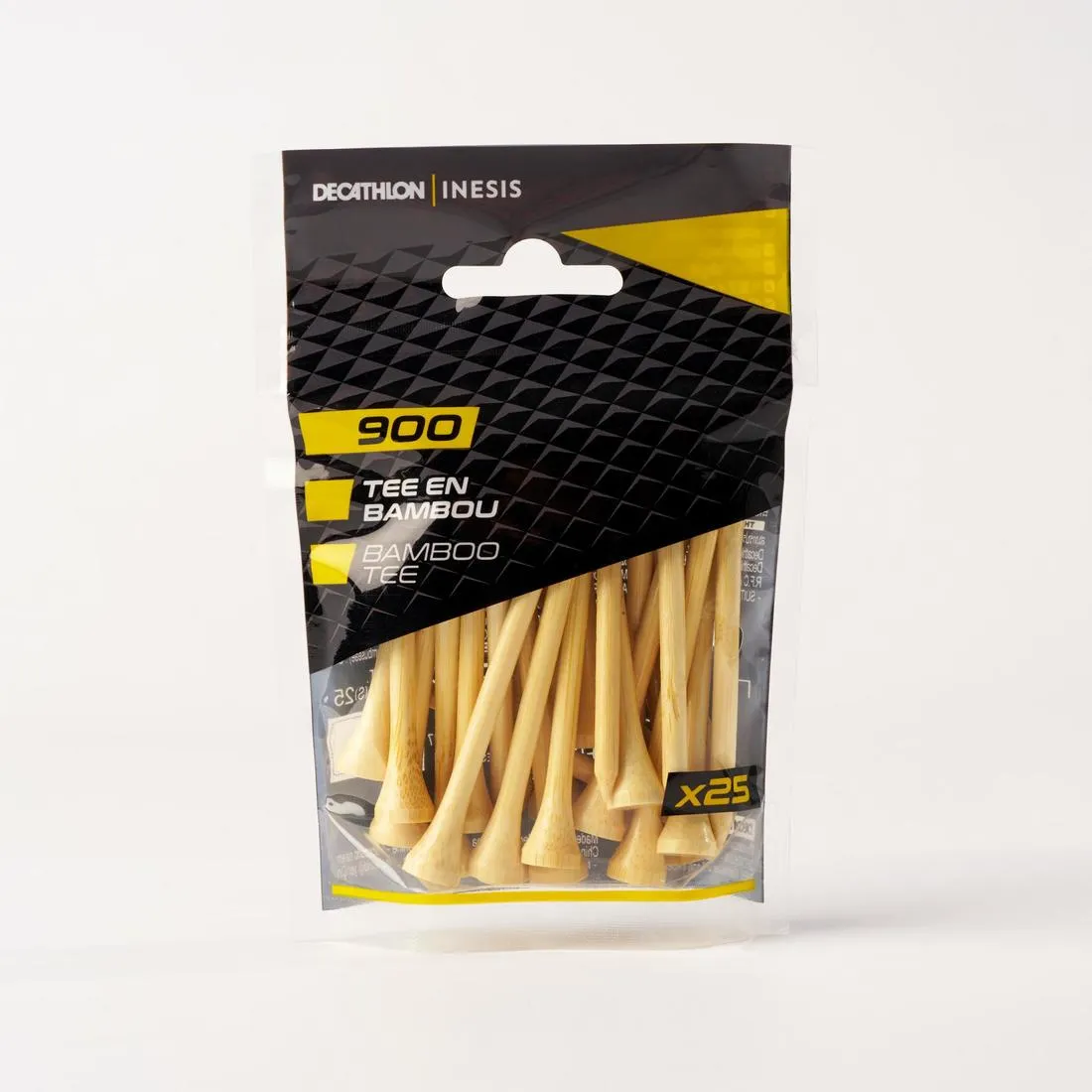 900 Golf Bamboo Tees 70mm 25-Pack