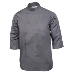 A934-S Chef Works Unisex Chefs Jacket Grey S