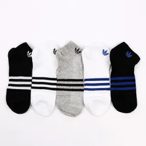 Adidas 5 In 1 Black White Ash Crested Socks