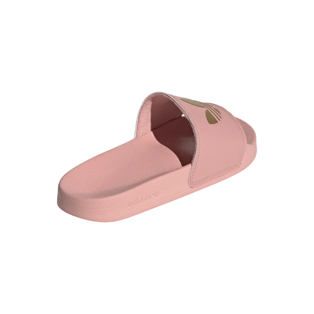 adidas Womens Adilette Lite - Wonder Mauve / Matte Gold