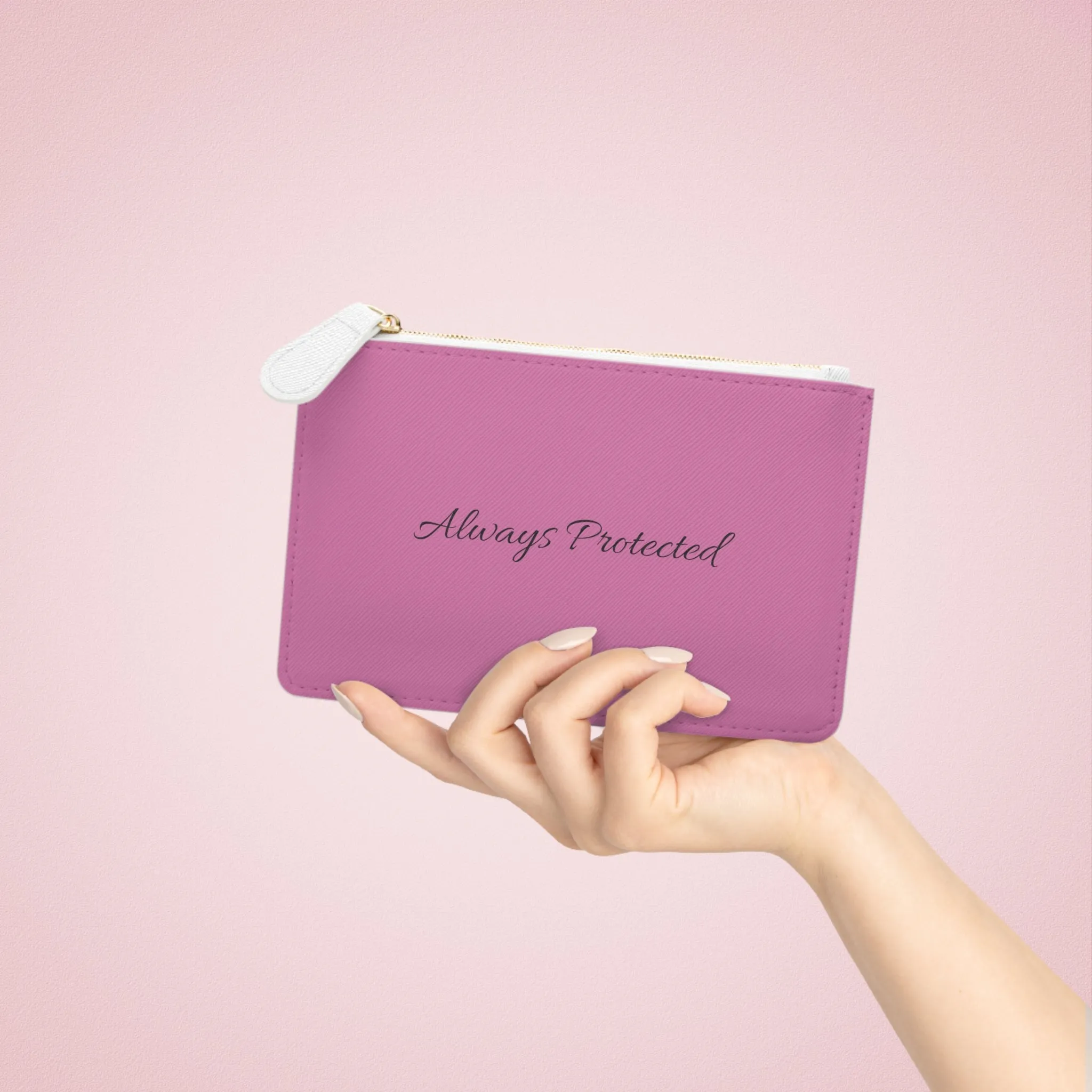 Always Protected Pink Mini Pouch