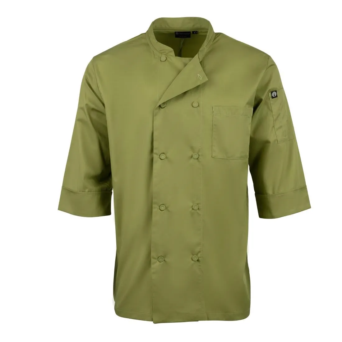 B107-S Chef Works Unisex Chefs Jacket Lime S