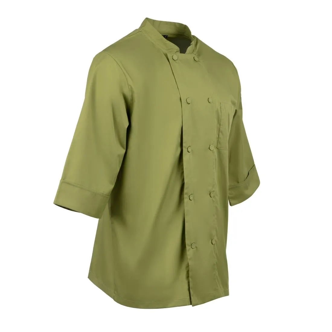 B107-S Chef Works Unisex Chefs Jacket Lime S