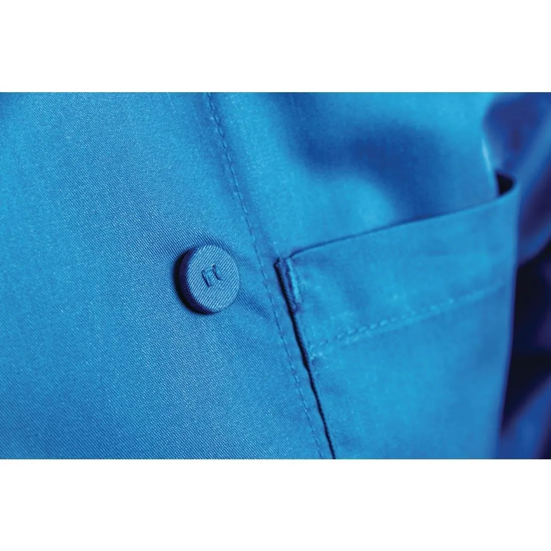 B178-S Chef Works Unisex Chefs Jacket Blue S