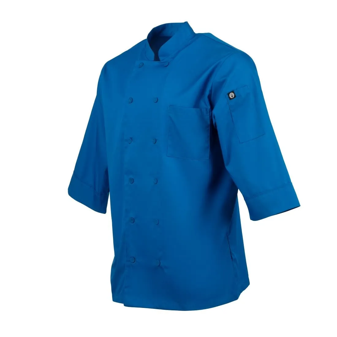 B178-S Chef Works Unisex Chefs Jacket Blue S