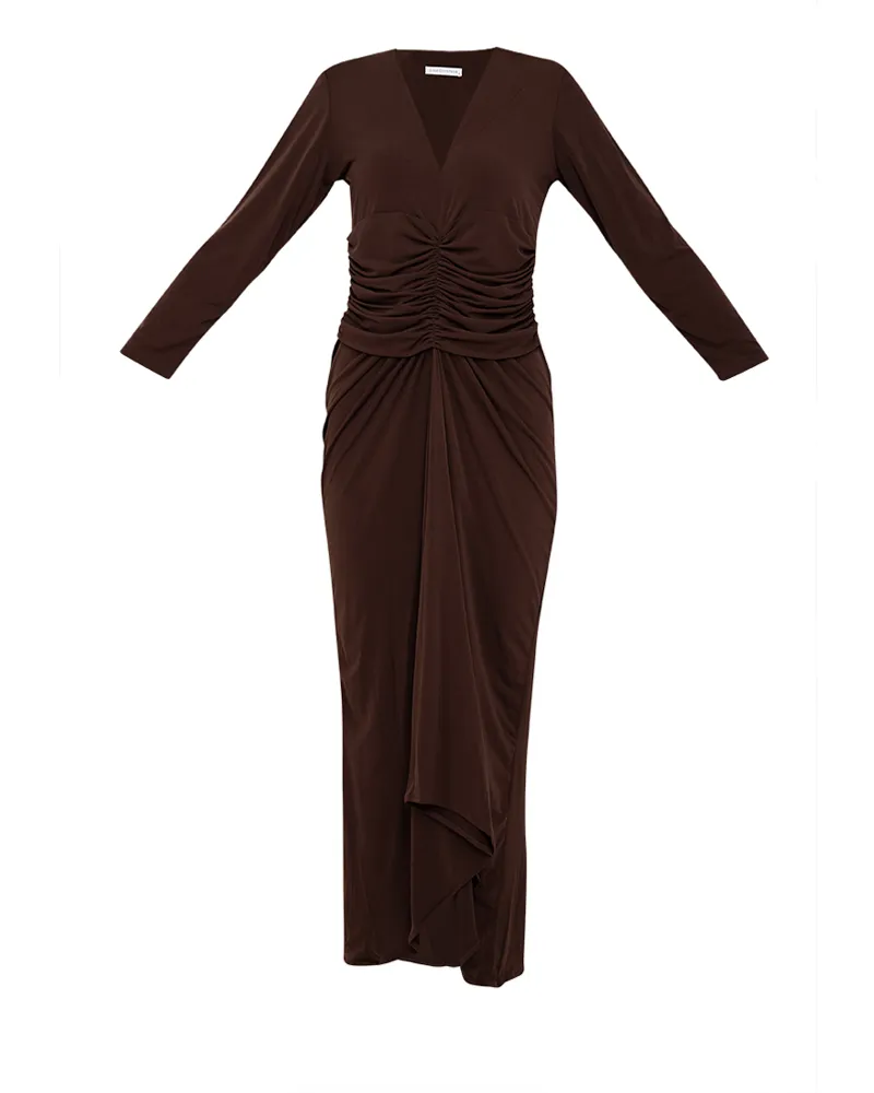Benita Shirred Waist Maxi Dress