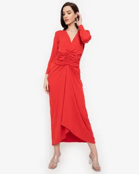 Benita Shirred Waist Maxi Dress