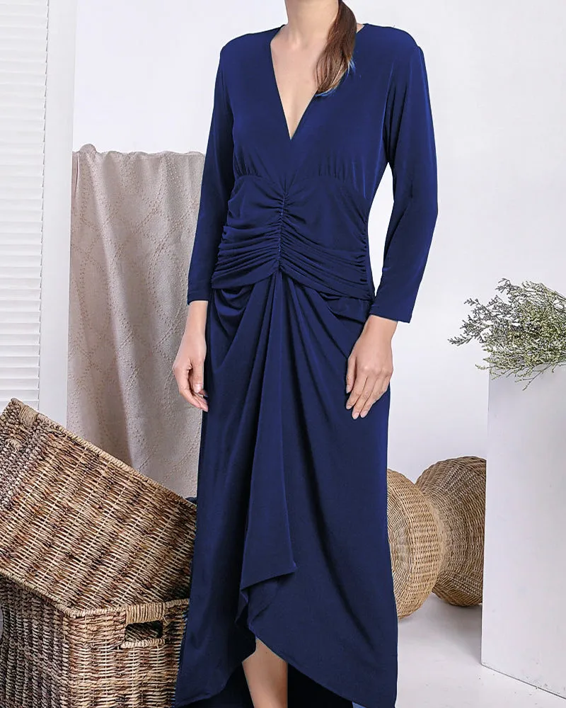 Benita Shirred Waist Maxi Dress