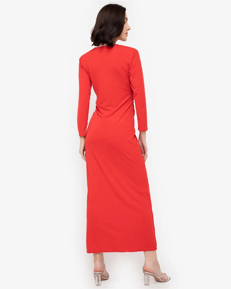 Benita Shirred Waist Maxi Dress