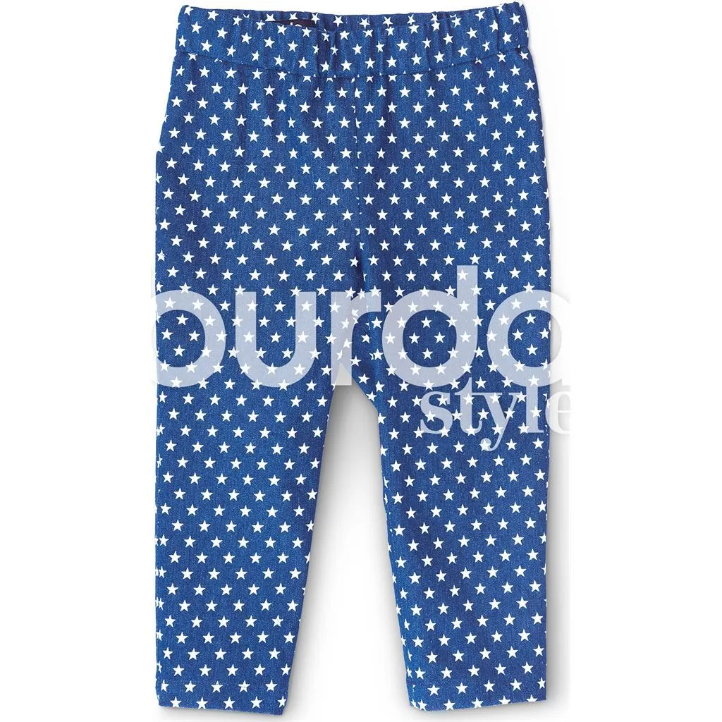 Burda Style Pattern B9348 Baby's Loose Dress