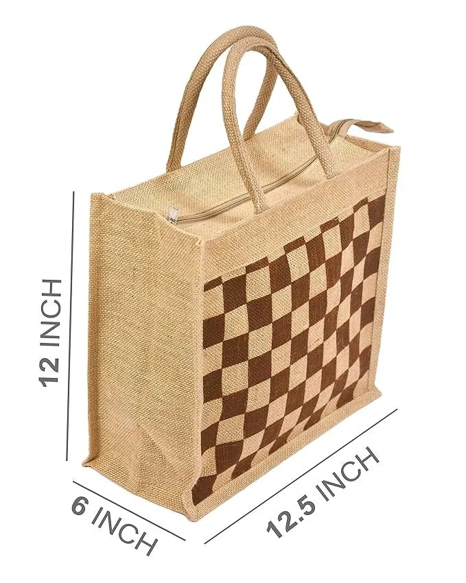 Checker Lunch Bag
