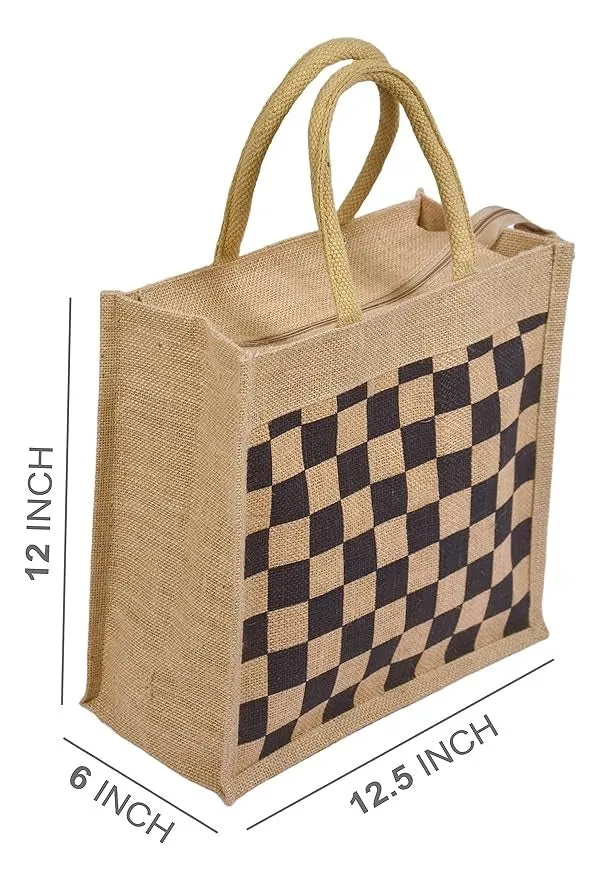 Checker Lunch Bag