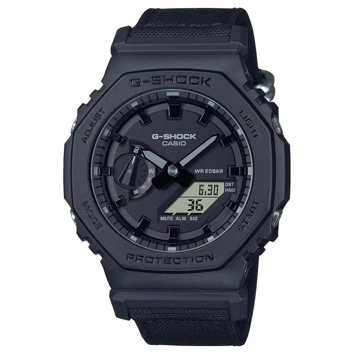 G-Shock Cordura Utility Black GA-2100BCE-1A