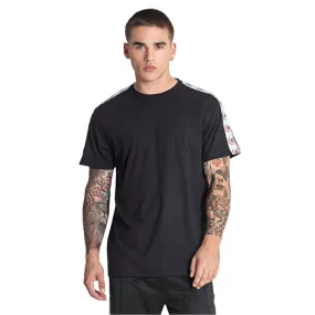Gianni Kavanagh Retro Tape Tee - Black