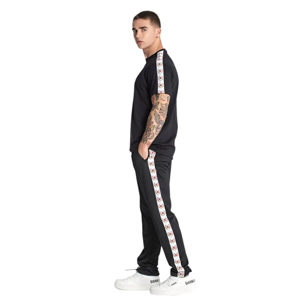 Gianni Kavanagh Retro Tape Tee - Black