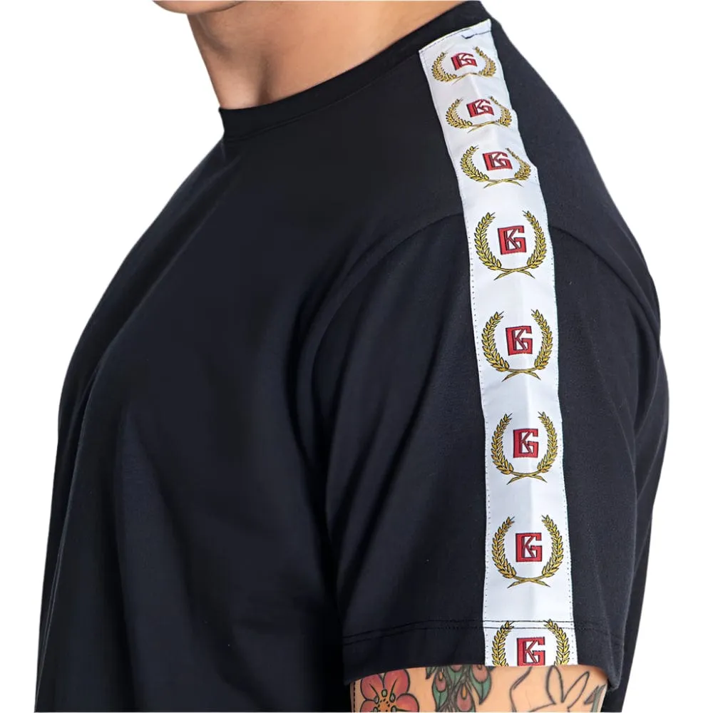 Gianni Kavanagh Retro Tape Tee - Black