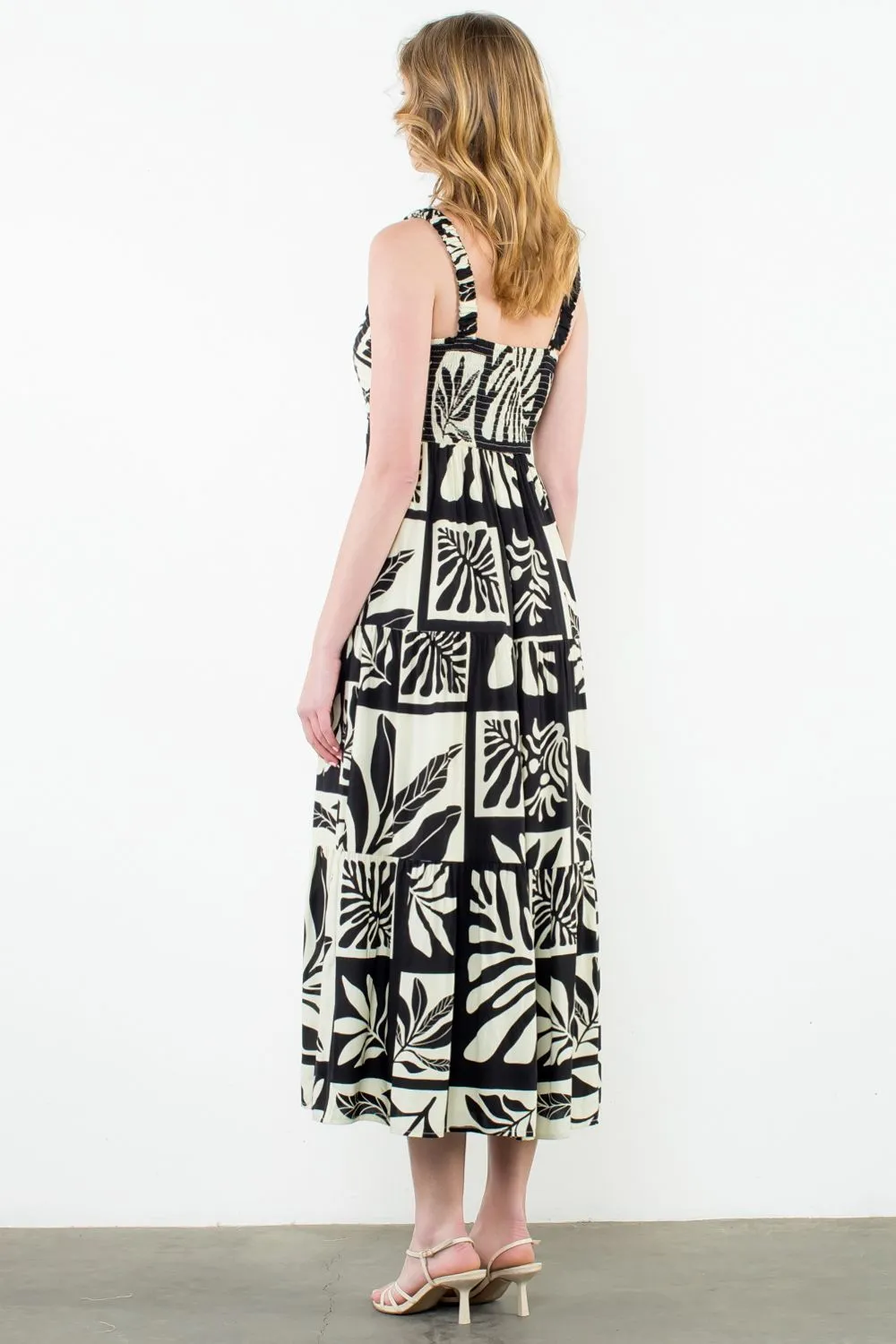 Jenna Print Maxi Dress by THML