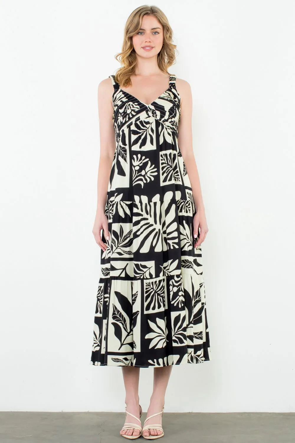 Jenna Print Maxi Dress by THML