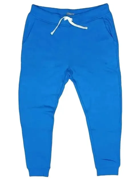 Jogger pants solid color skinny type with pocket side plain no print solid color S752498