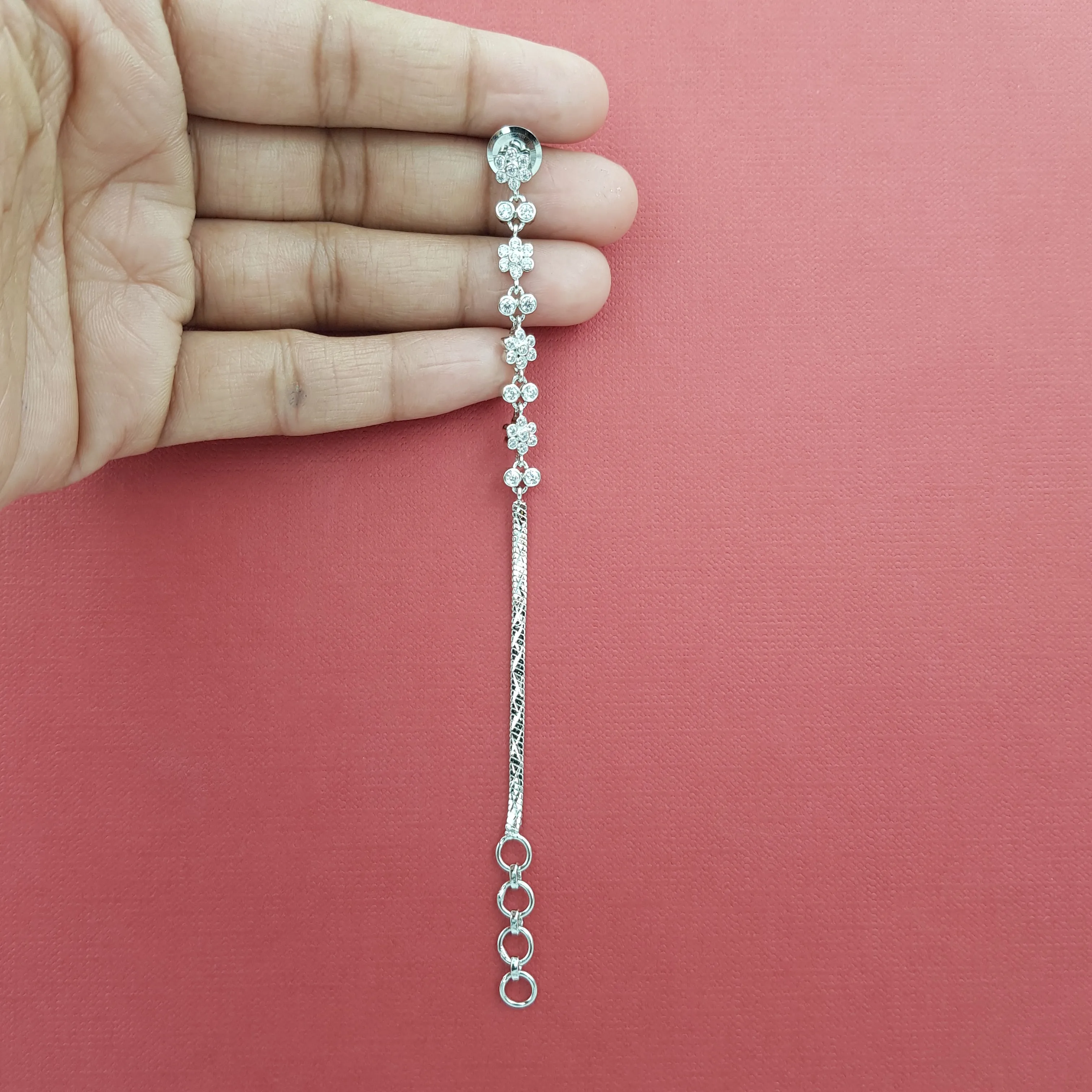 Light  Zircon/AD Earring 8643-08
