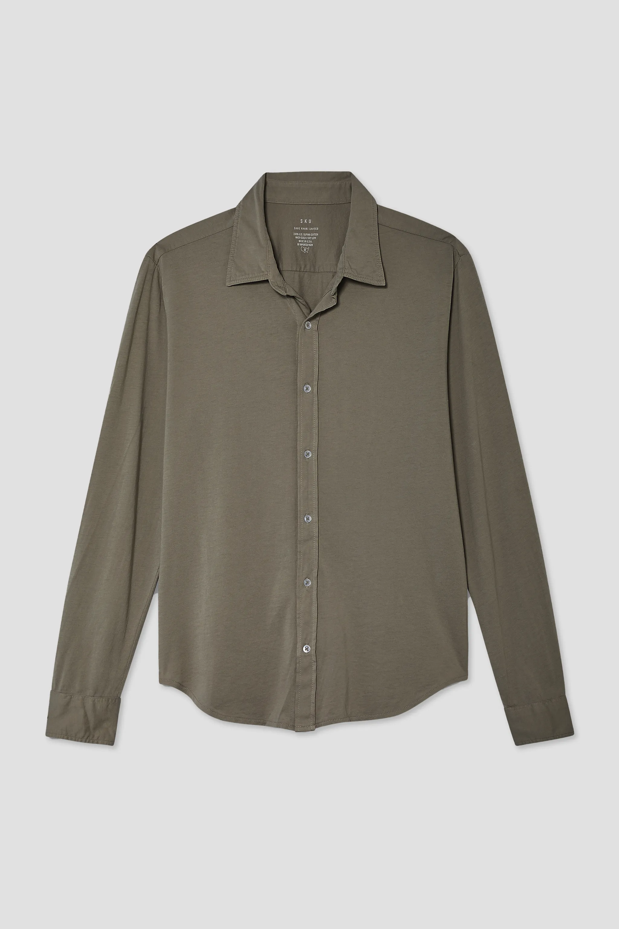 Long Sleeve Supima Jersey Easy Shirt
