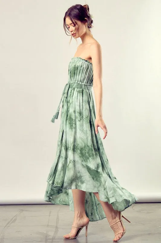 Miss Me Tie Dye Dress