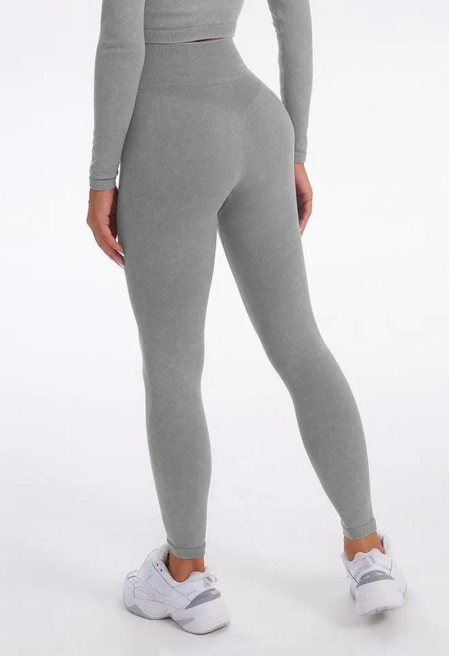 Seamless Washed High-Waist Legging - Easy
