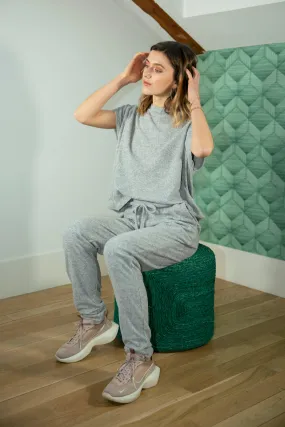Short Sleeve Boxy Lounge Set