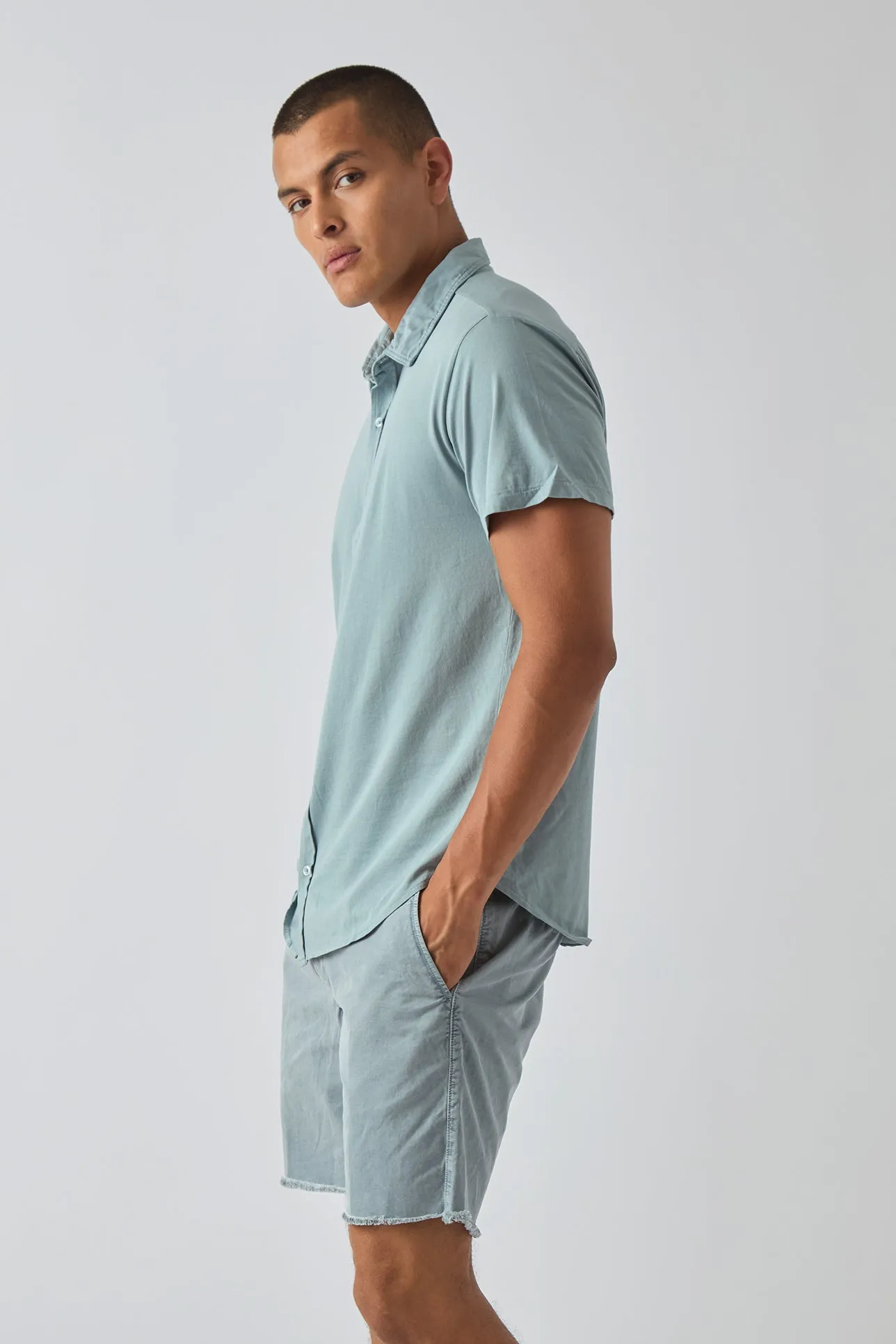 Short Sleeve Supima Jersey Easy Shirt