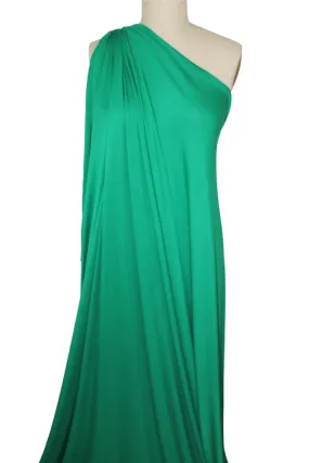 Soft Rayon Jersey - Kelly Green