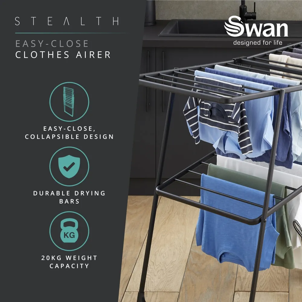 Stealth Easy-Close Airer