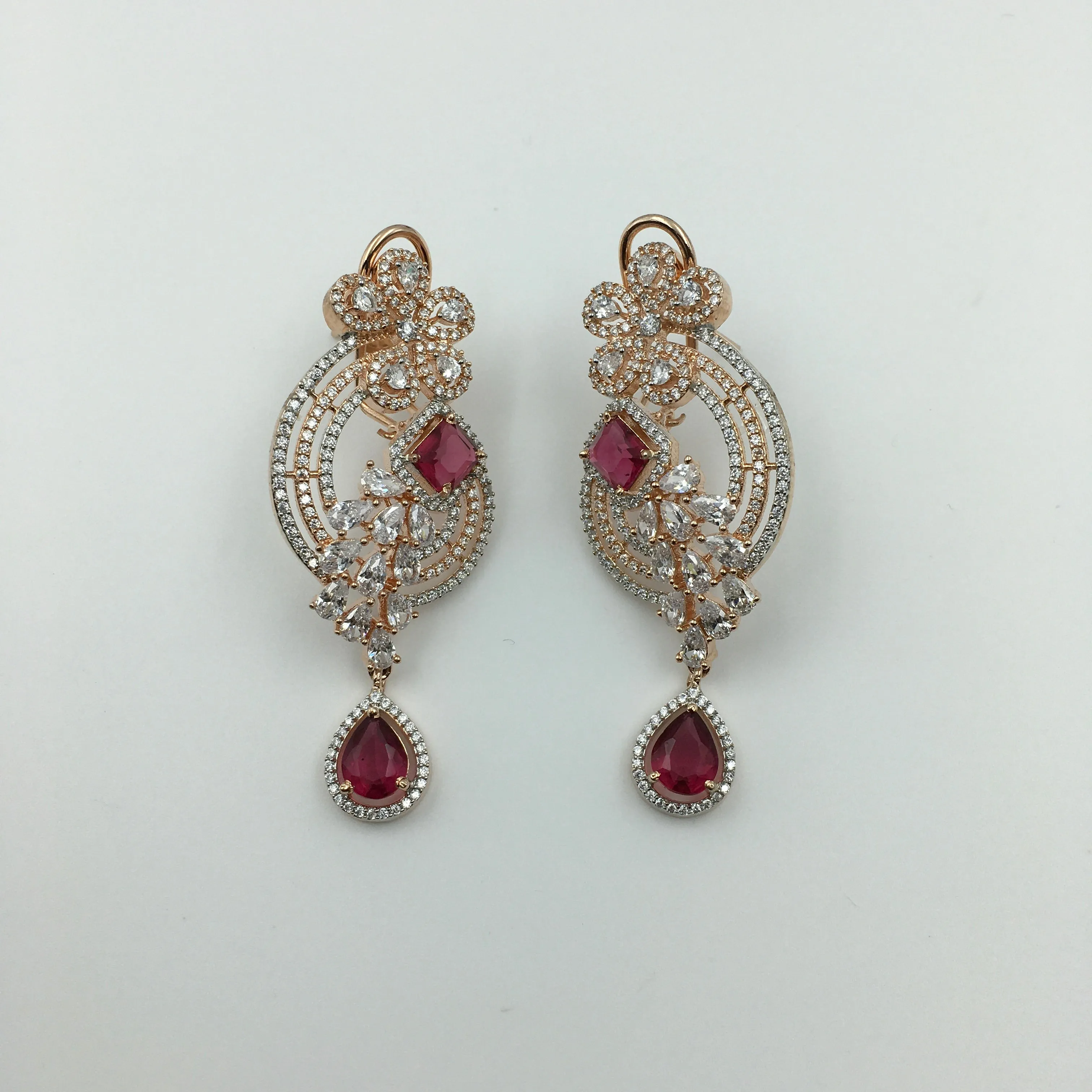 Stylish Zircon/AD Earring 9136-3580
