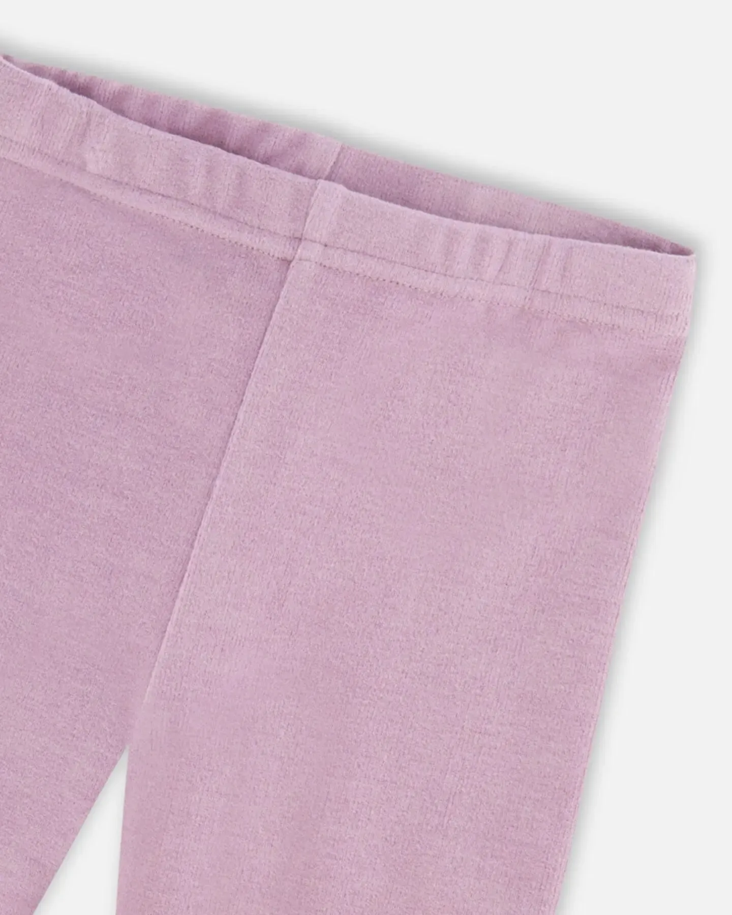 Super Soft Rib Leggings Blue Lilac