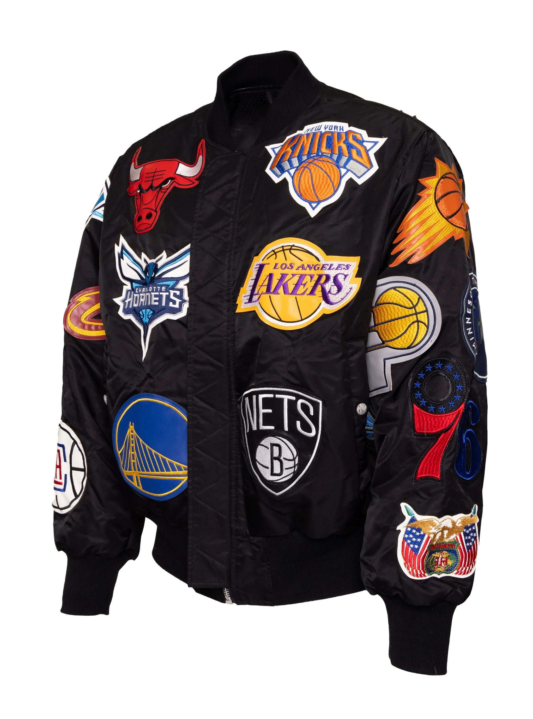 Utah Jazz Reversible Bomber Jacket