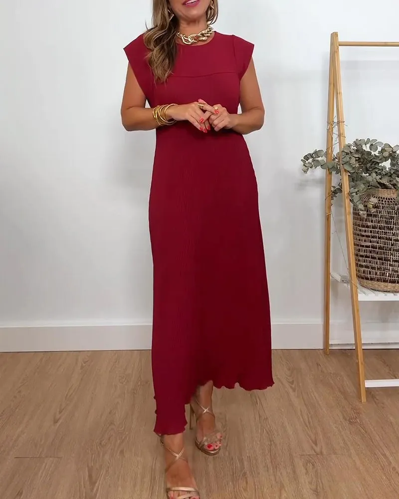 Valentina | Sophisticated One-Shoulder Maxi Dress with High Slit