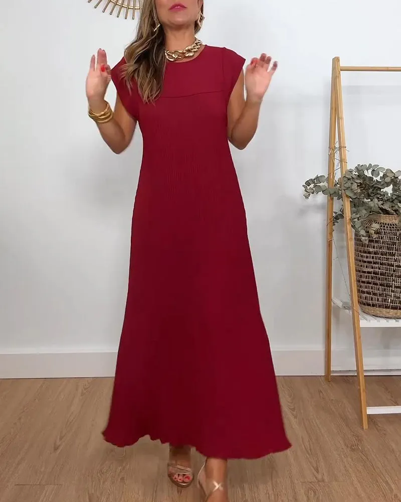 Valentina | Sophisticated One-Shoulder Maxi Dress with High Slit