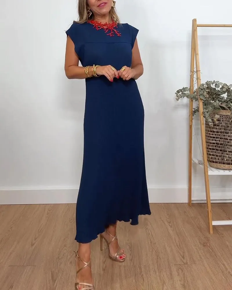 Valentina | Sophisticated One-Shoulder Maxi Dress with High Slit
