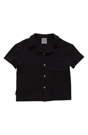 Waffle Shirt - Charcoal